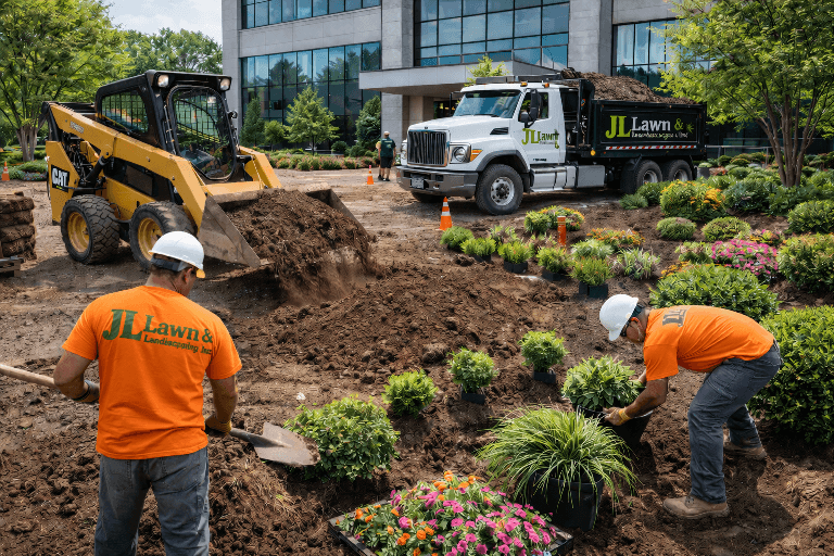 Landscape Construction in Asheboro, NC